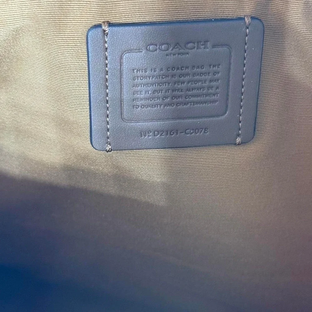 N/A coach leather